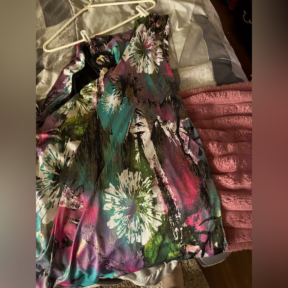 Floral Multicolor Women's Top